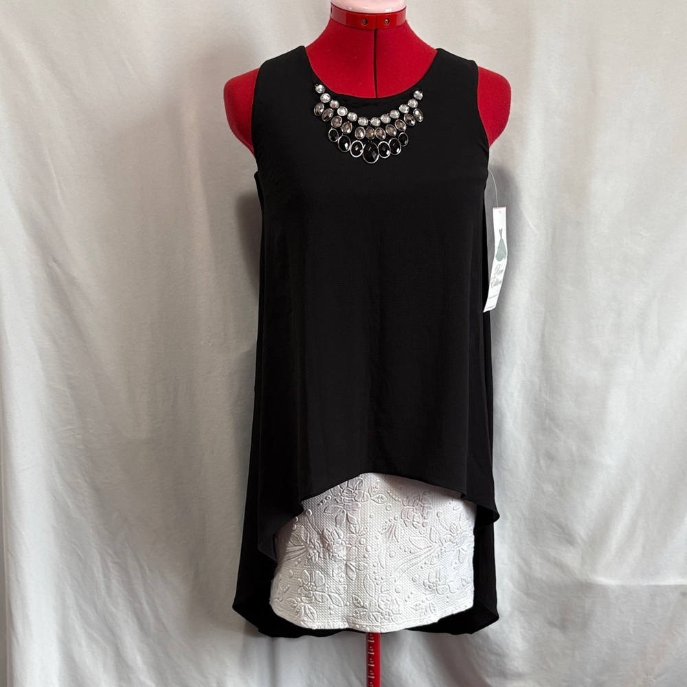 Rare Editions Black and White Midi Dress XL42